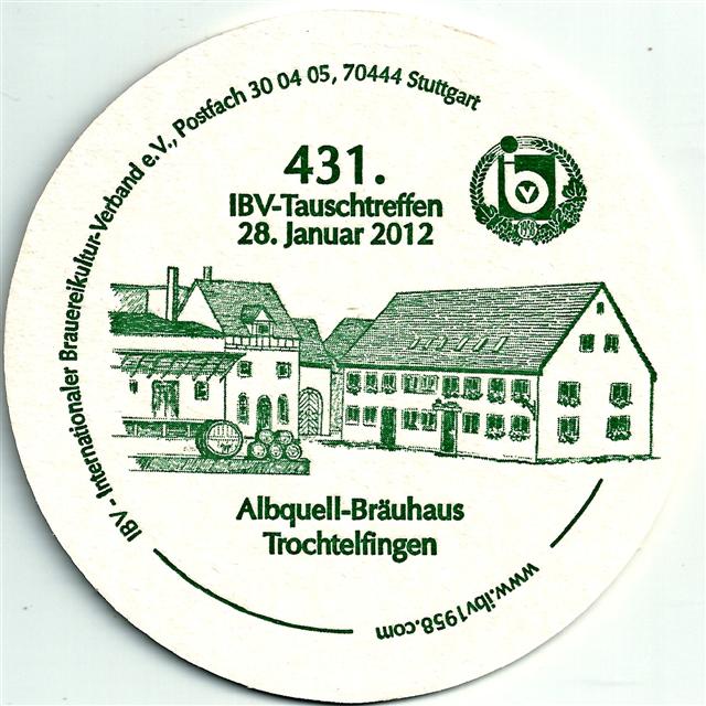 trochtelfingen rt-bw albquell ibv 3b (rund215-431 tauschtreffen 2012-grün)